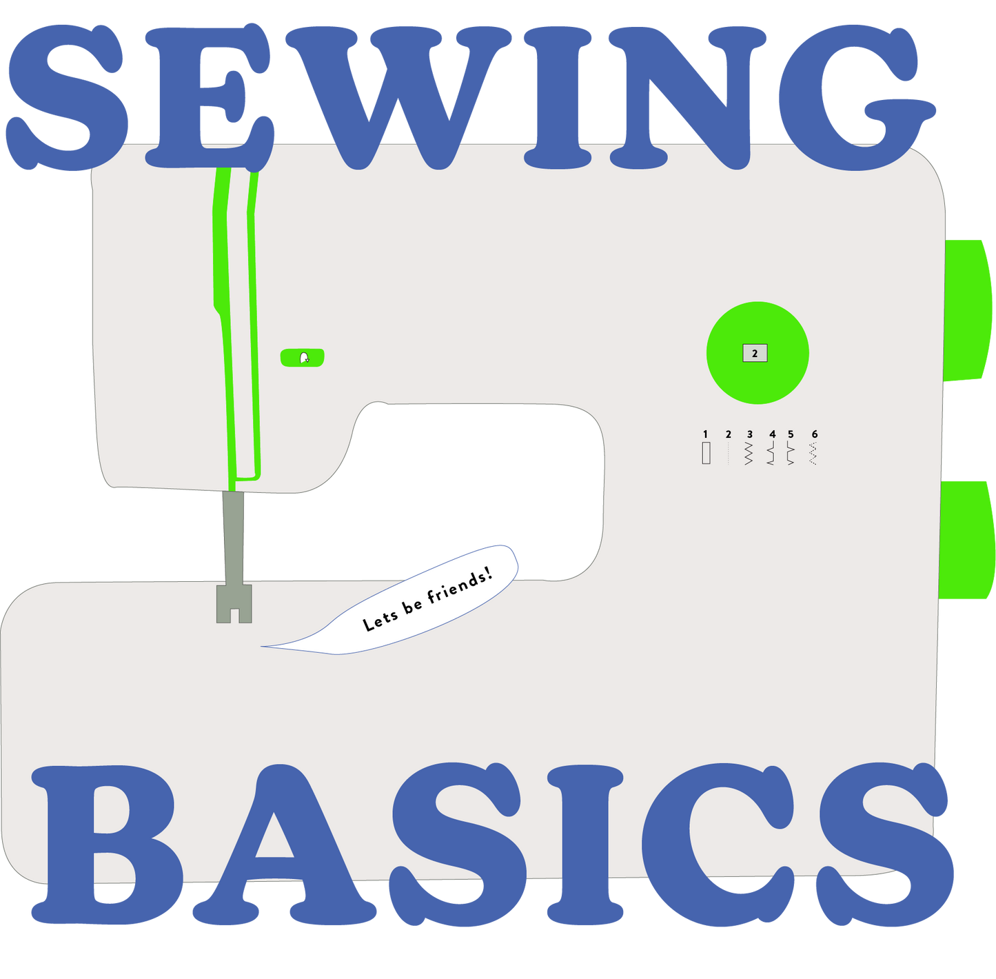 Sewing Machine Basics – DIY Mini Quilt Greeting Card