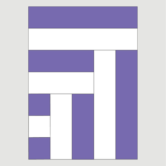 Mini Woven Quilt Block Pattern