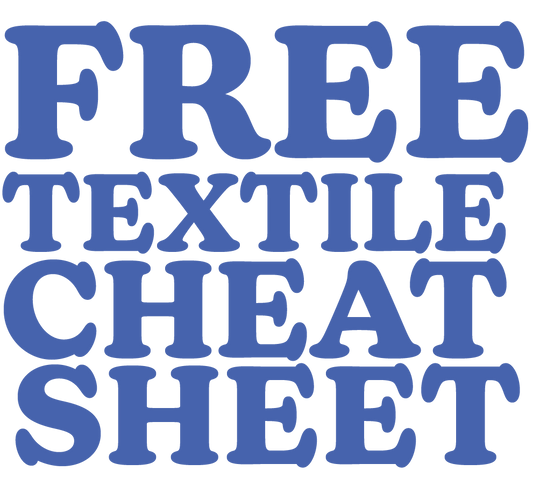 Free Printable Fabric Guide for Beginners